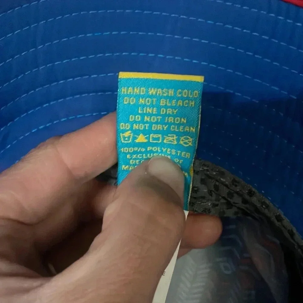 Sundry Blue & Red Sun Hat‎